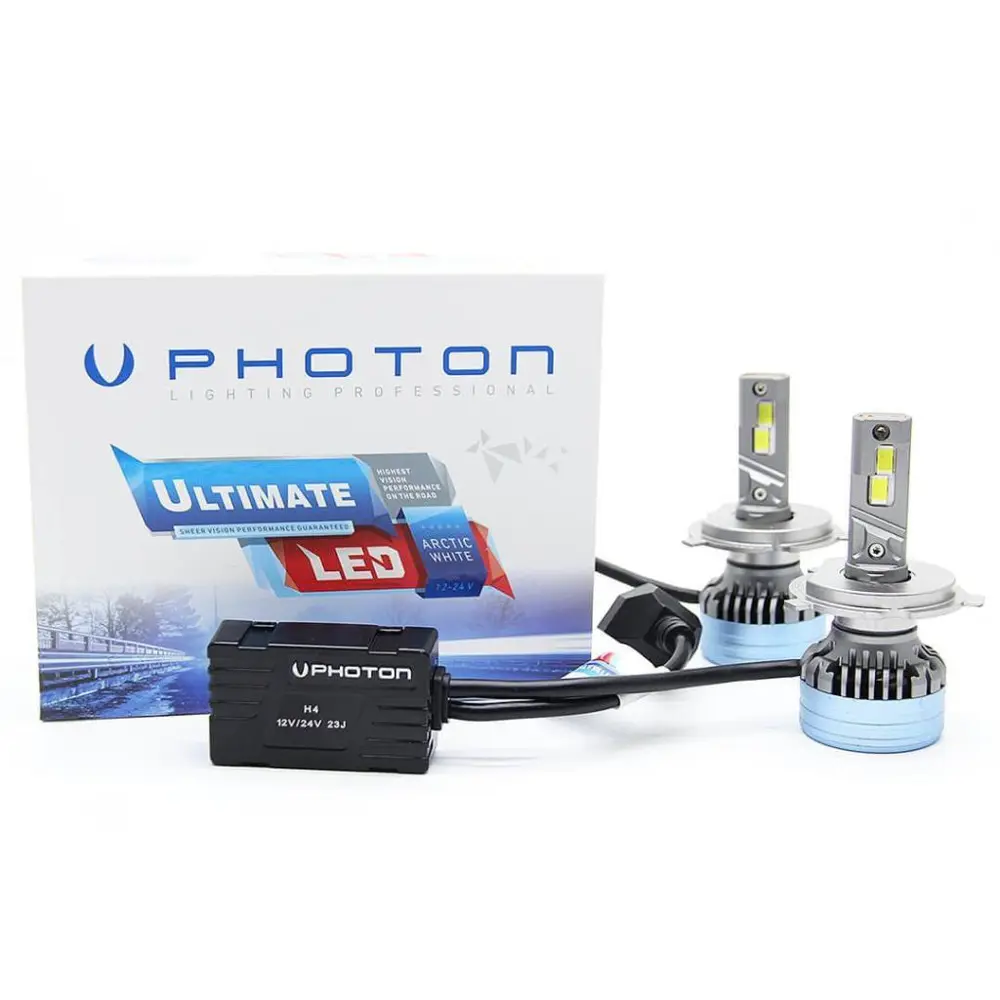 Photon Ultimate H4 Led Headlıght 19000 Lumens Photon Ultimate H4 Led Headlıght 19000 Lumens