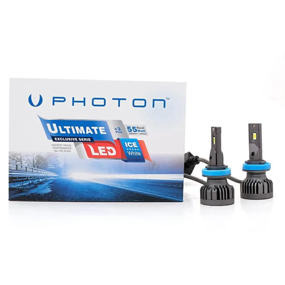 Photon Ultimate H9 12-24V Led Xenon 9500 Lumens