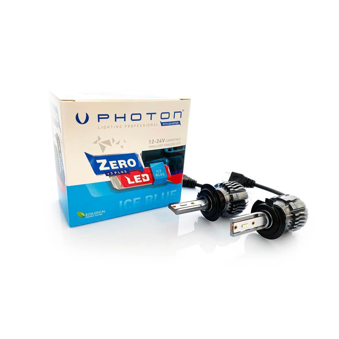 Photon Zero Uyumlu H7 Buz Mavisi 3 Plus Fansız LED Photon Zero Uyumlu H7 Buz Mavisi 3 Plus Fansız LED
