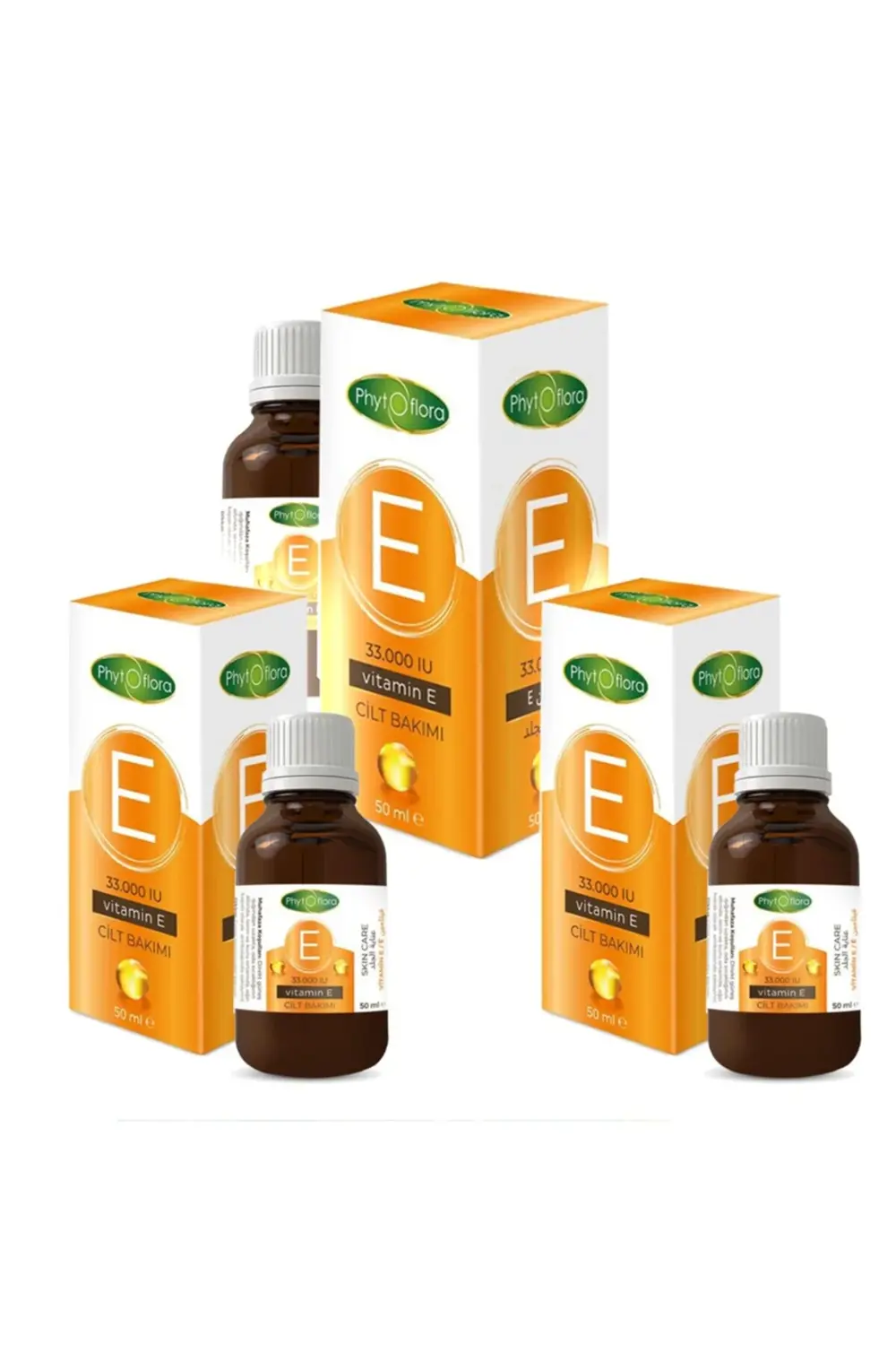 Phytoflora Vitamin E 50ml x  3 Adet