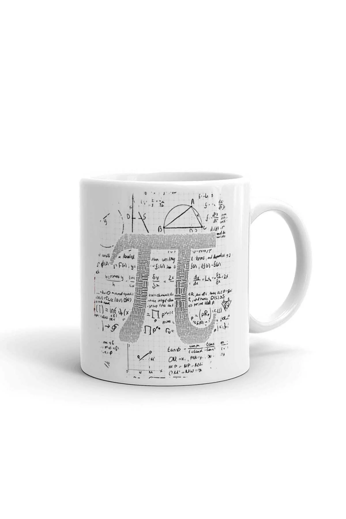 Pi Sayısı Seramik ithal Porselen Seramik Kupa Bardak