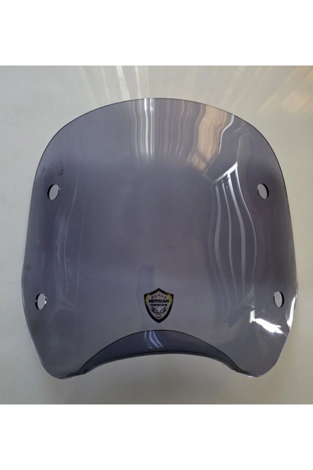 Piaggio Beverly 500 Ön Cam Uzatma 2001-2007 Model 34cm Füme Renkli 4mm APARATSIZ