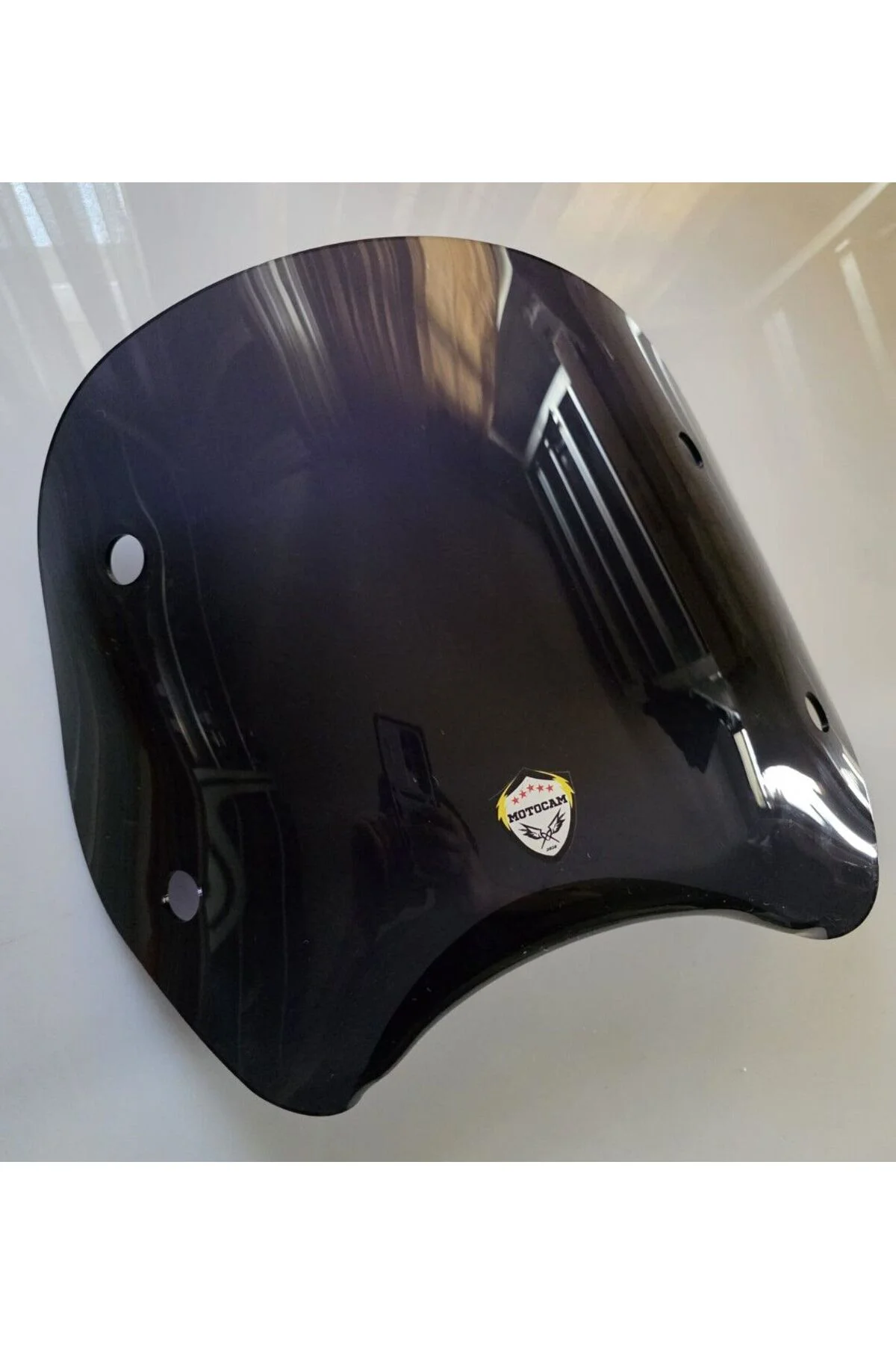 Piaggio Beverly 500 Ön Cam Uzatma 2001-2007 Model 34cm Siyah Renkli 4mm APARATSIZ