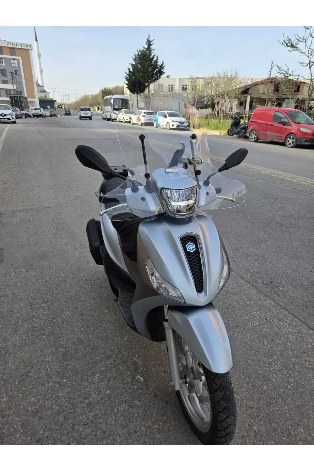 Piaggio Medley S 150 Ön Cam 2021-2025 Model Uyumlu 56cm Şeffaf Re