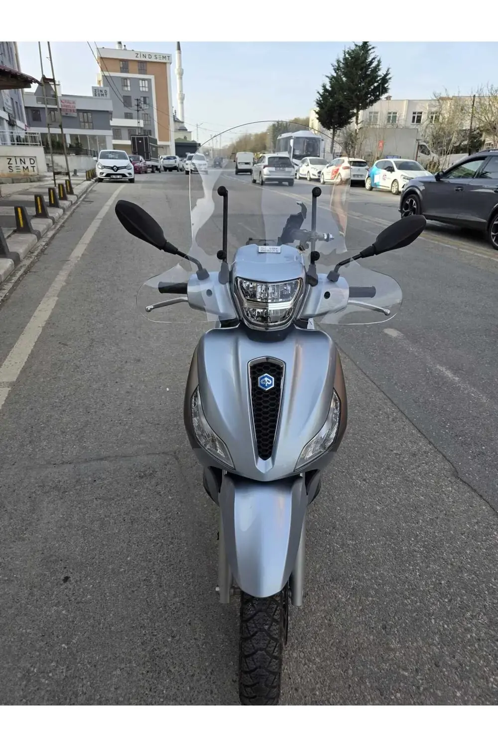 Piaggio Medley S 150 Ön Cam 2021-2025 Model Uyumlu 56cm Şeffaf Re