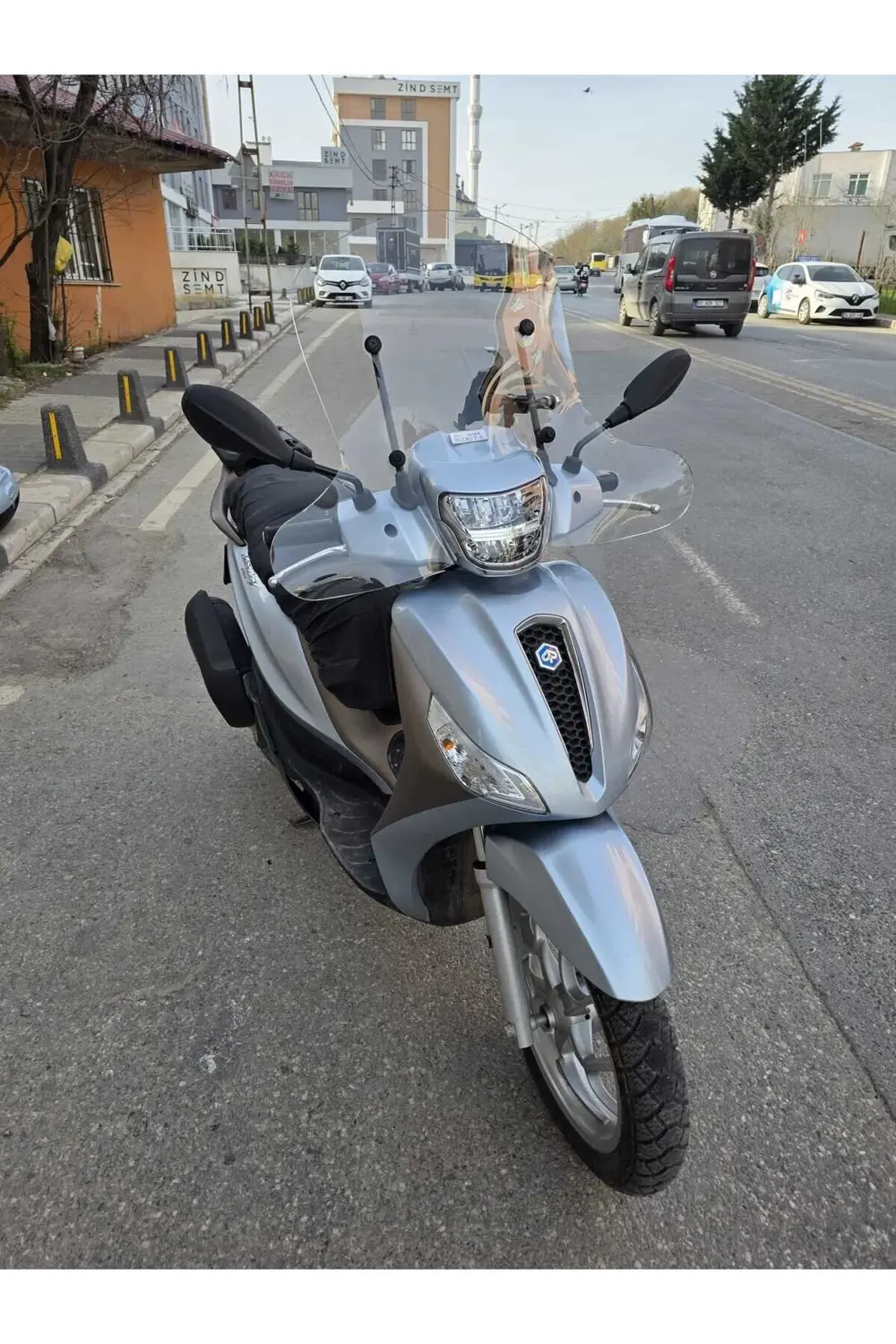 Piaggio Medley S 150 Ön Cam 2021-2025 Model Uyumlu 56cm Şeffaf Re