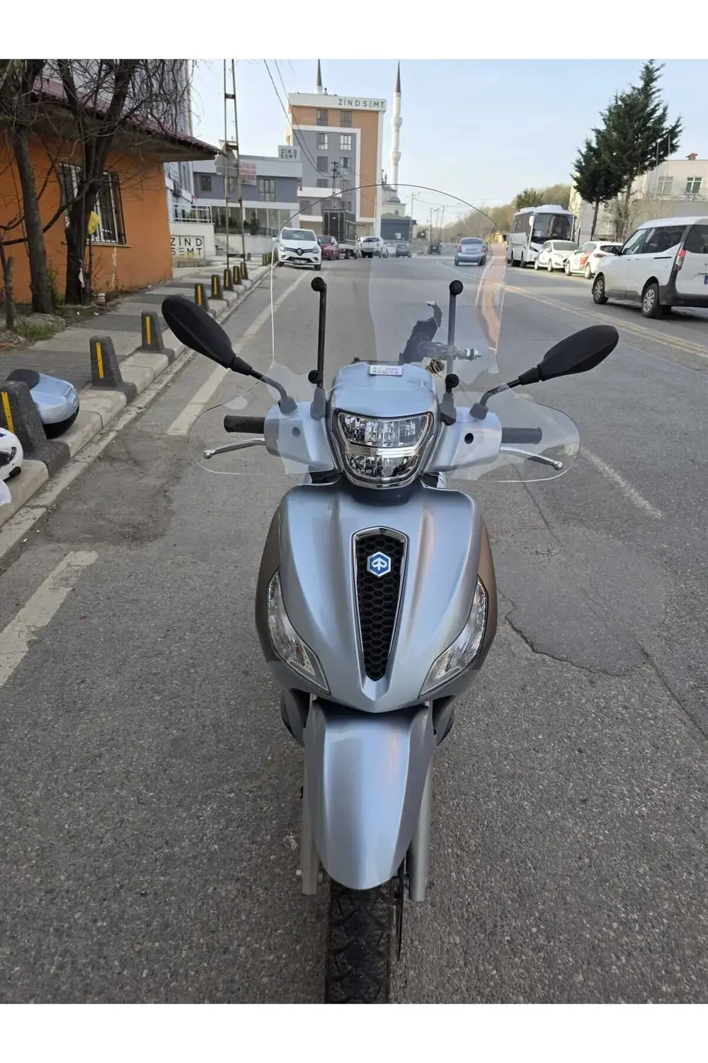 Piaggio Medley S 150 Ön Cam 2021-2025 Model Uyumlu 56cm Şeffaf Re