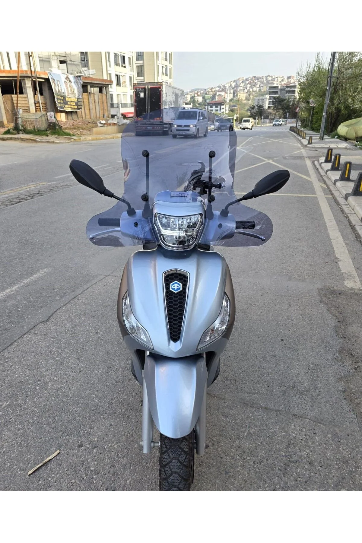 Piaggio Medley S 150 Ön Cam 2021-2026 Model 56cm füme Renkli Elcikli APARATSIZDIR - Görsel 5