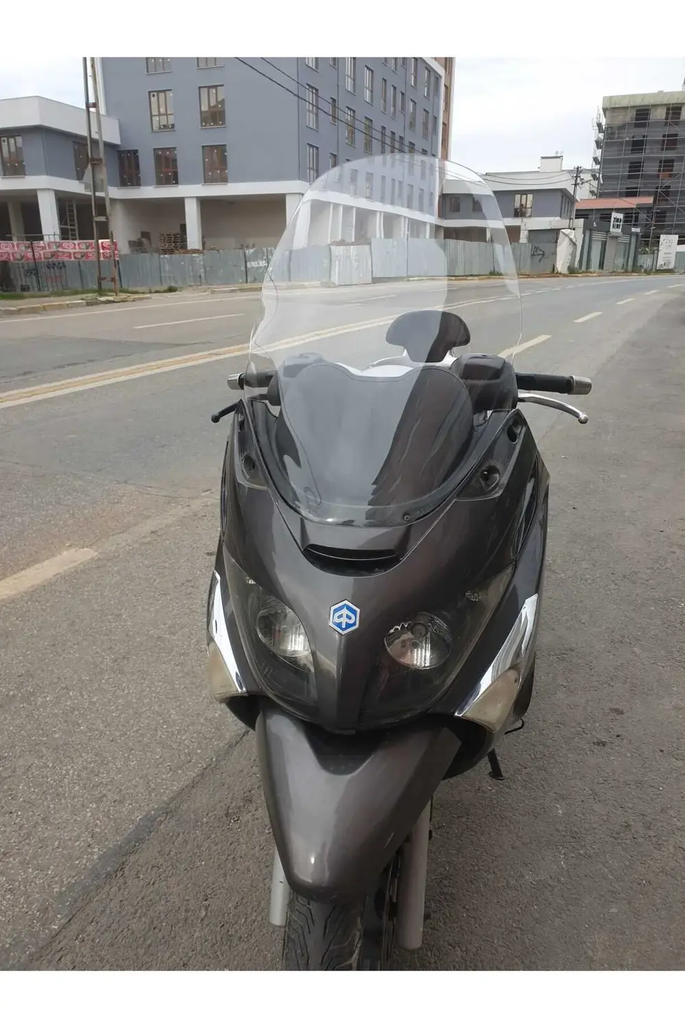 Piaggio X Evo Ön Cam 2009 2015 Model 58cm Şeffaf Renkli 4mm