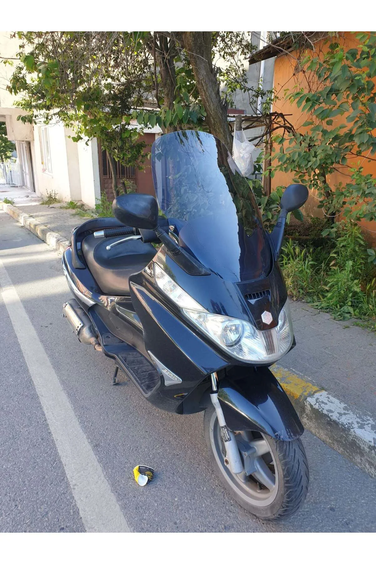 Piaggio X8 200 Ön Cam 2004-2006 Model 70cm Füme Renkli 4mm