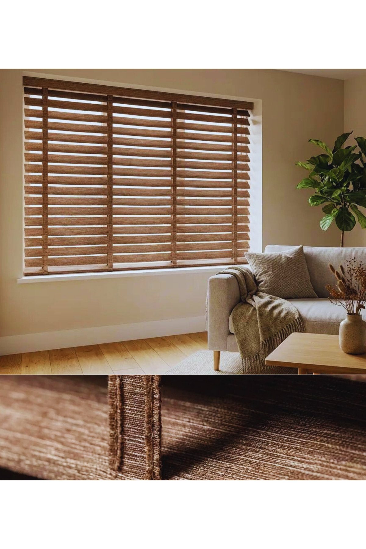 Picasso Shadow Silüet Kumaş Jaluzi Store Perde, Alüminyum Kasalı 