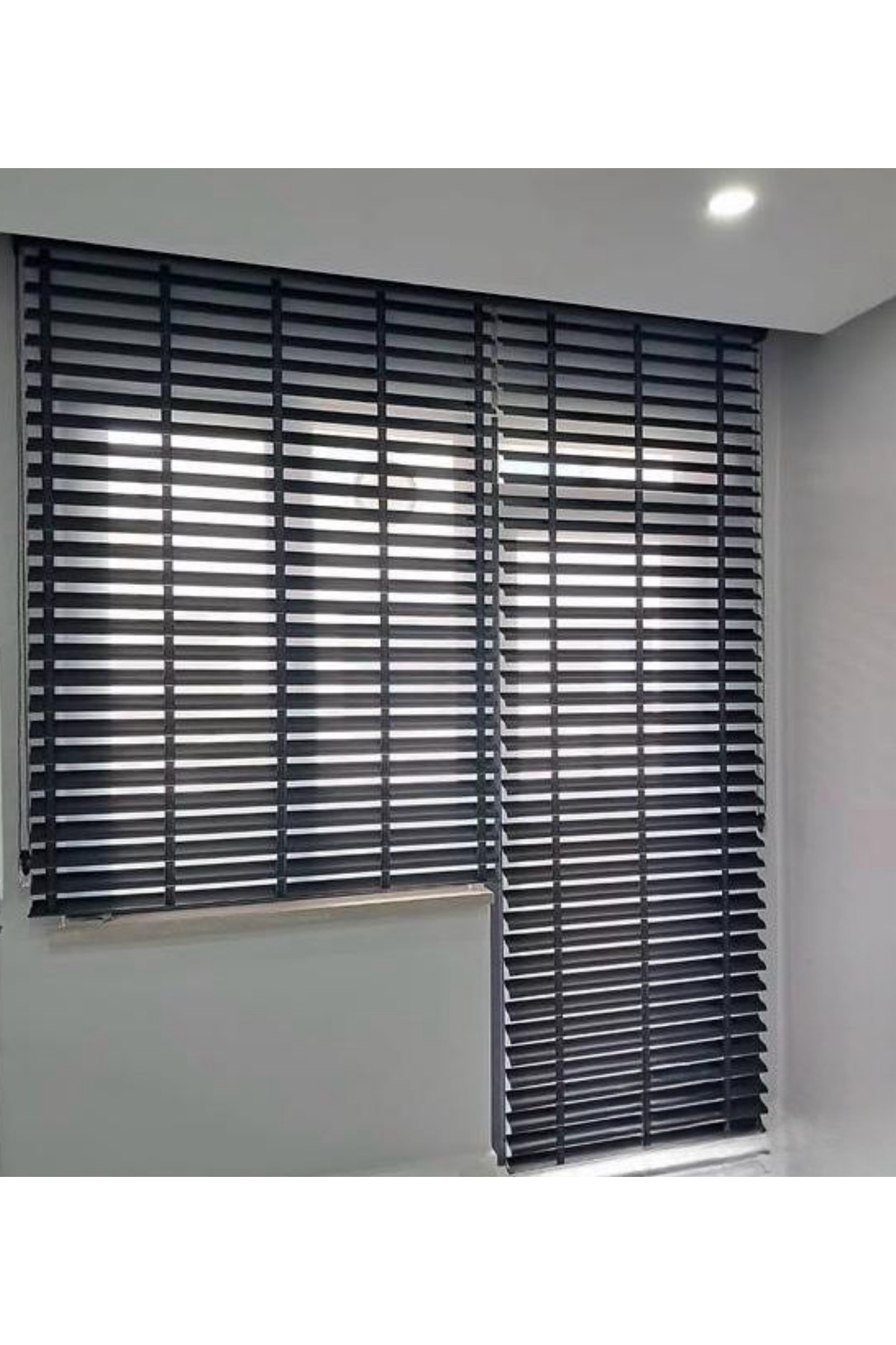 Picasso Shadow Silüet Kumaş Jaluzi Store Perde, Alüminyum Kasalı 