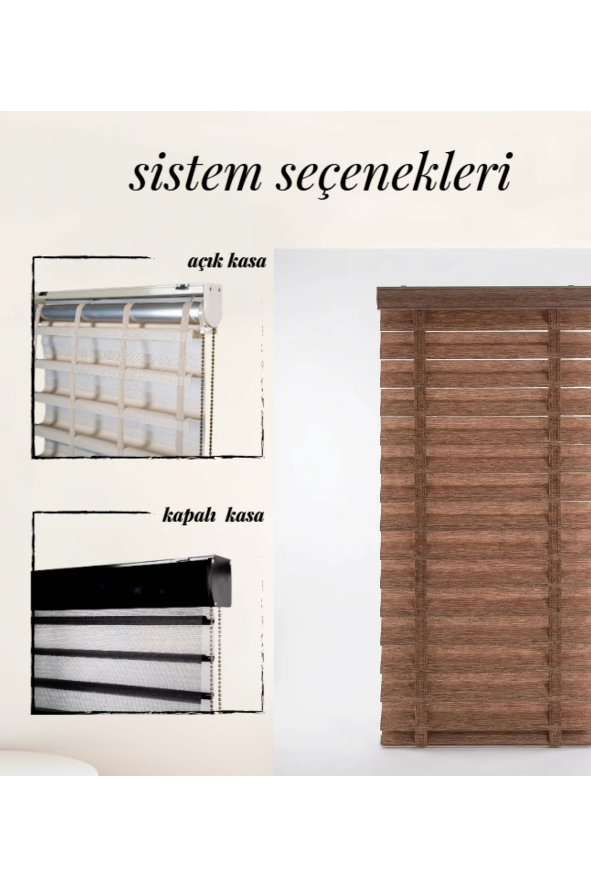Pıcasso Shadow Silüet Kumaş Jaluzi Store Perde, Alüminyum Kasalı 