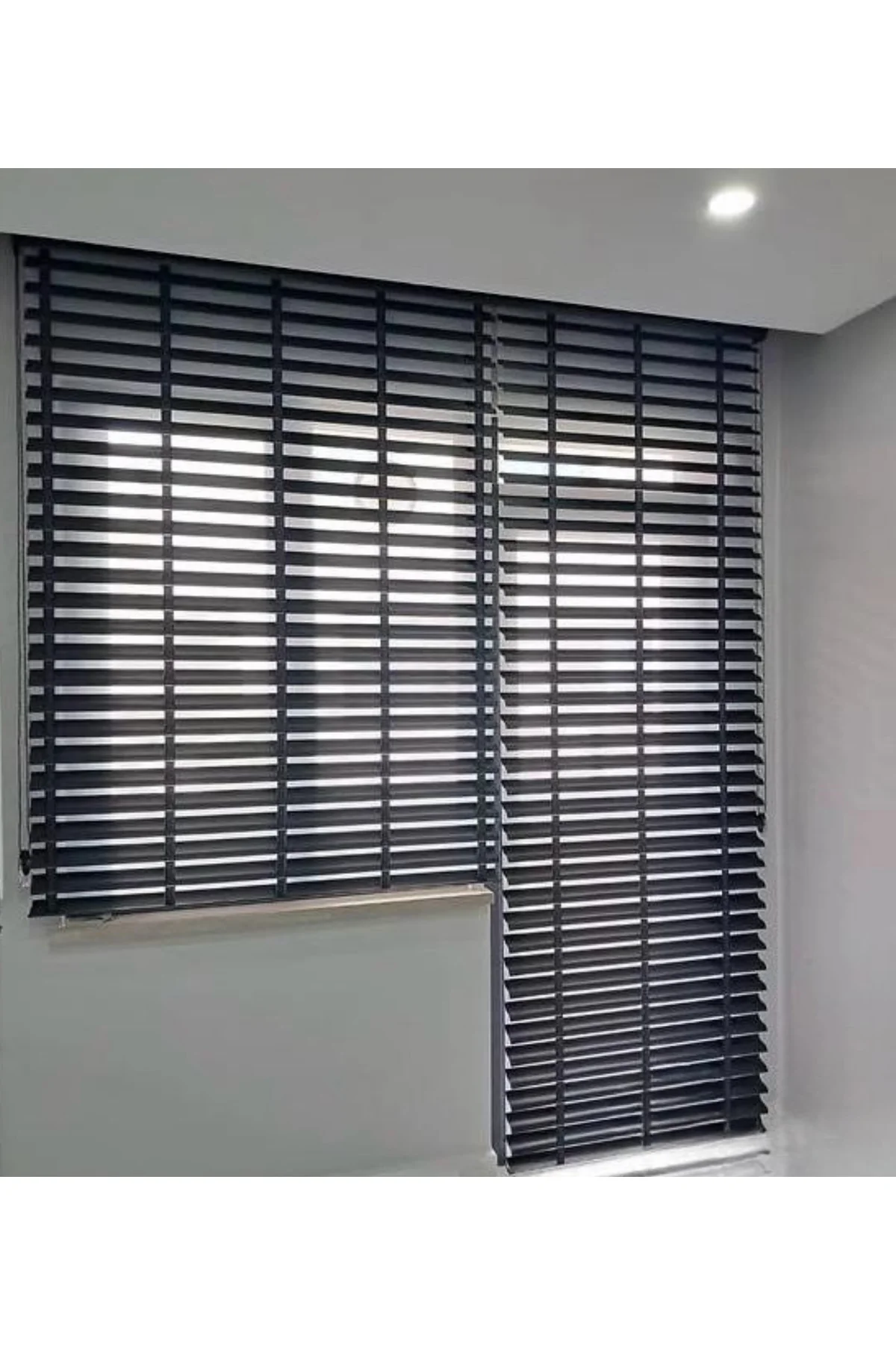 Picasso Shadow Silüet Kumaş Jaluzi Store Perde, Alüminyum Kasalı 