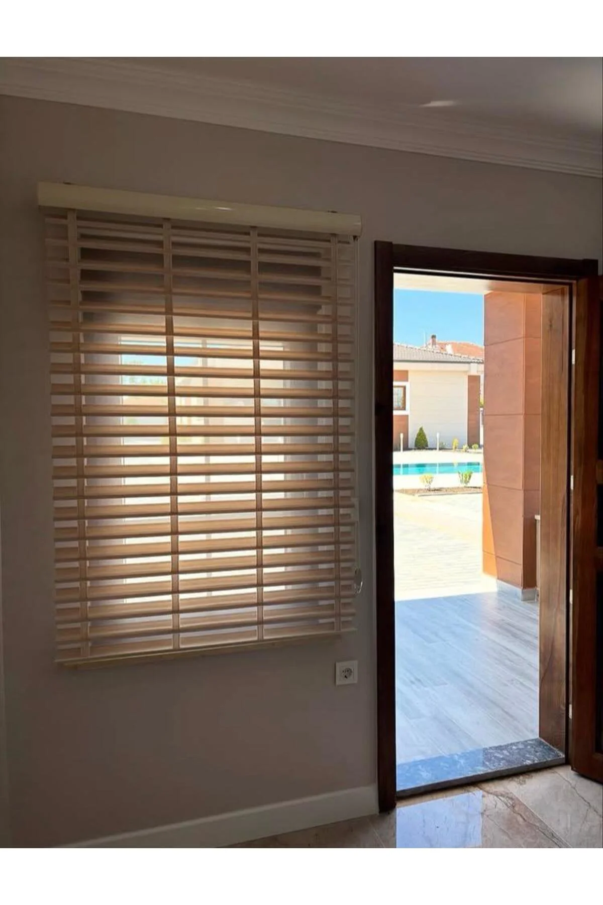 Picasso Shadow Silüet Kumaş Jaluzi Store Perde, Alüminyum Kasalı 