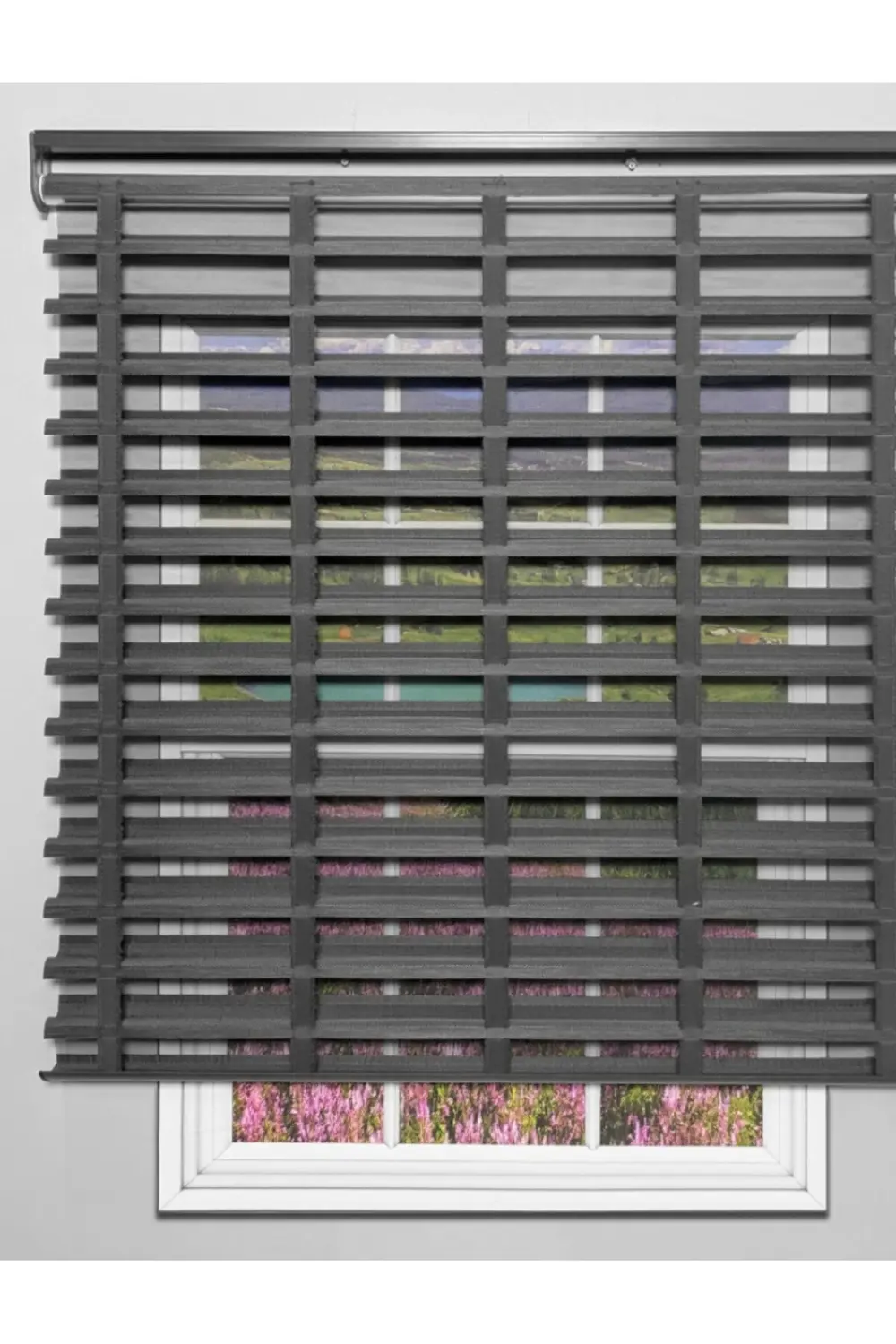 Picasso Shadow Silüet Kumaş Jaluzi Store Perde, Alüminyum Kasalı