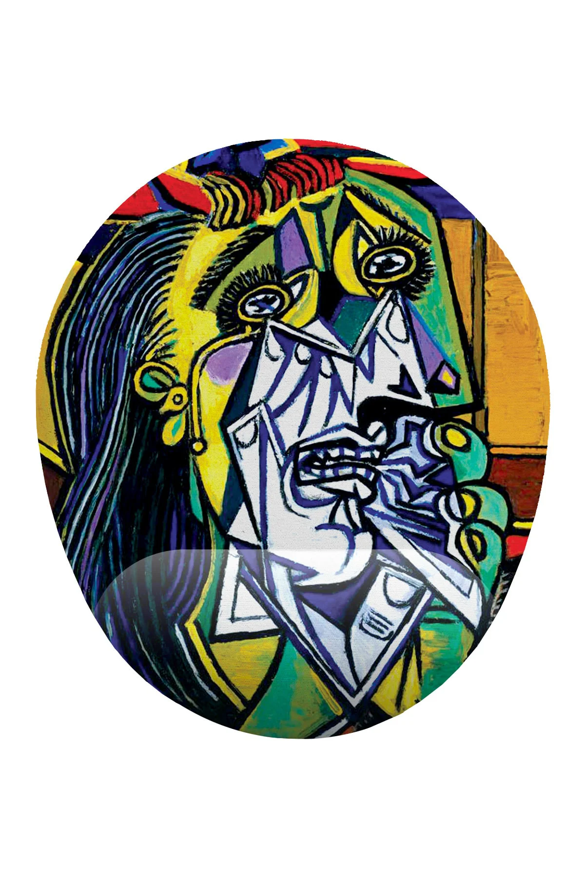 Picasso Tablo Bilek Destekli Mouse Pad Ergonomik Kaymaz Taban Mou