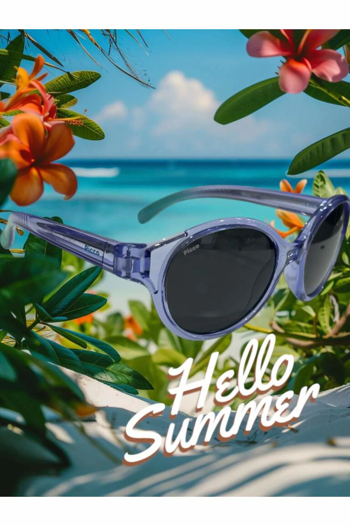 PICCO ÇOCUK PS2193 44 20 115 MOR YŞL UNİSEX GÜNEŞ GÖZLÜĞÜ