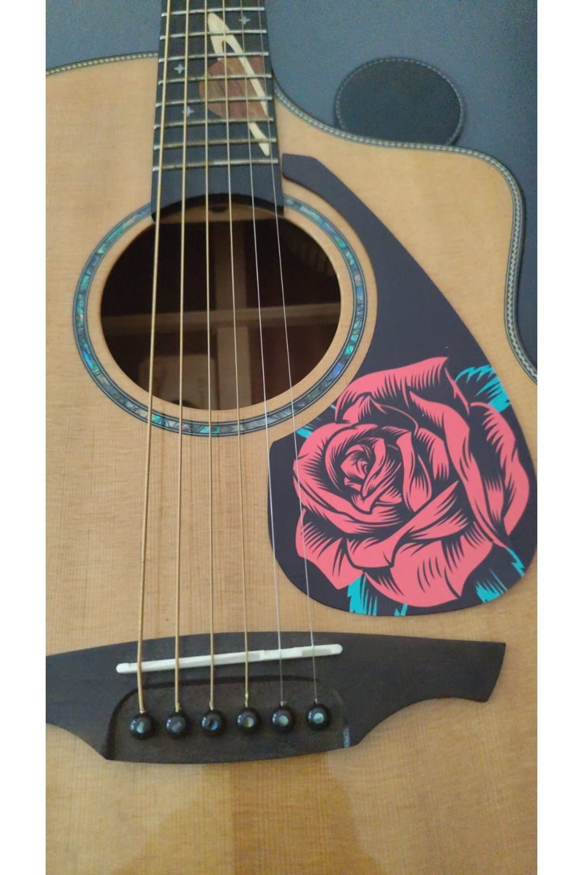 Salvador Pickguard Akustik Gitar Kendinden Yapişkanli (Pena Korumaliği)