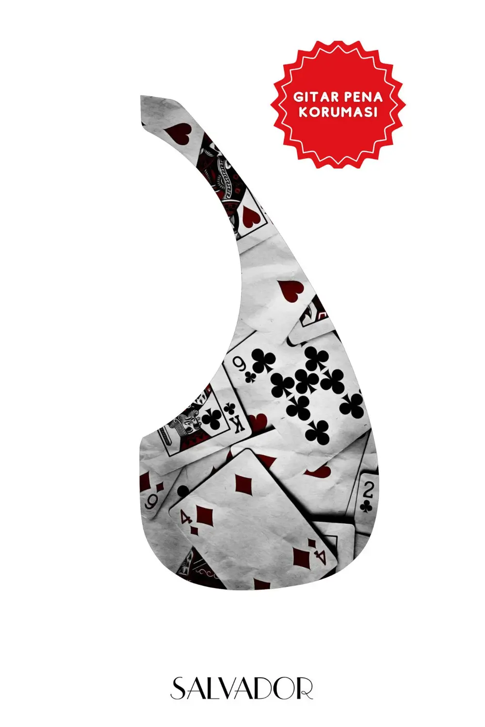 Pickguard Akustik Gitar Kendinden Yapışkanlı (Pena Korumalığı)