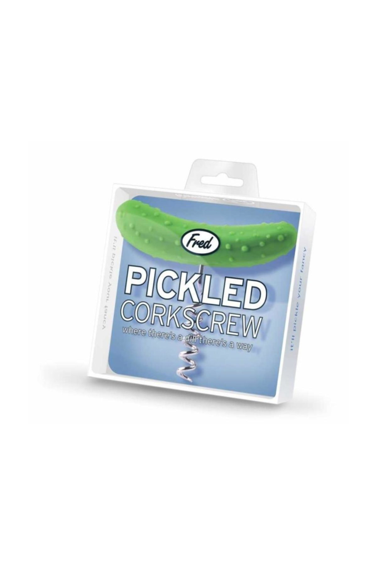 Pickled Corkscrew Minik Salatalık Tasarımlı Tirbuşon Şişe Açacağı