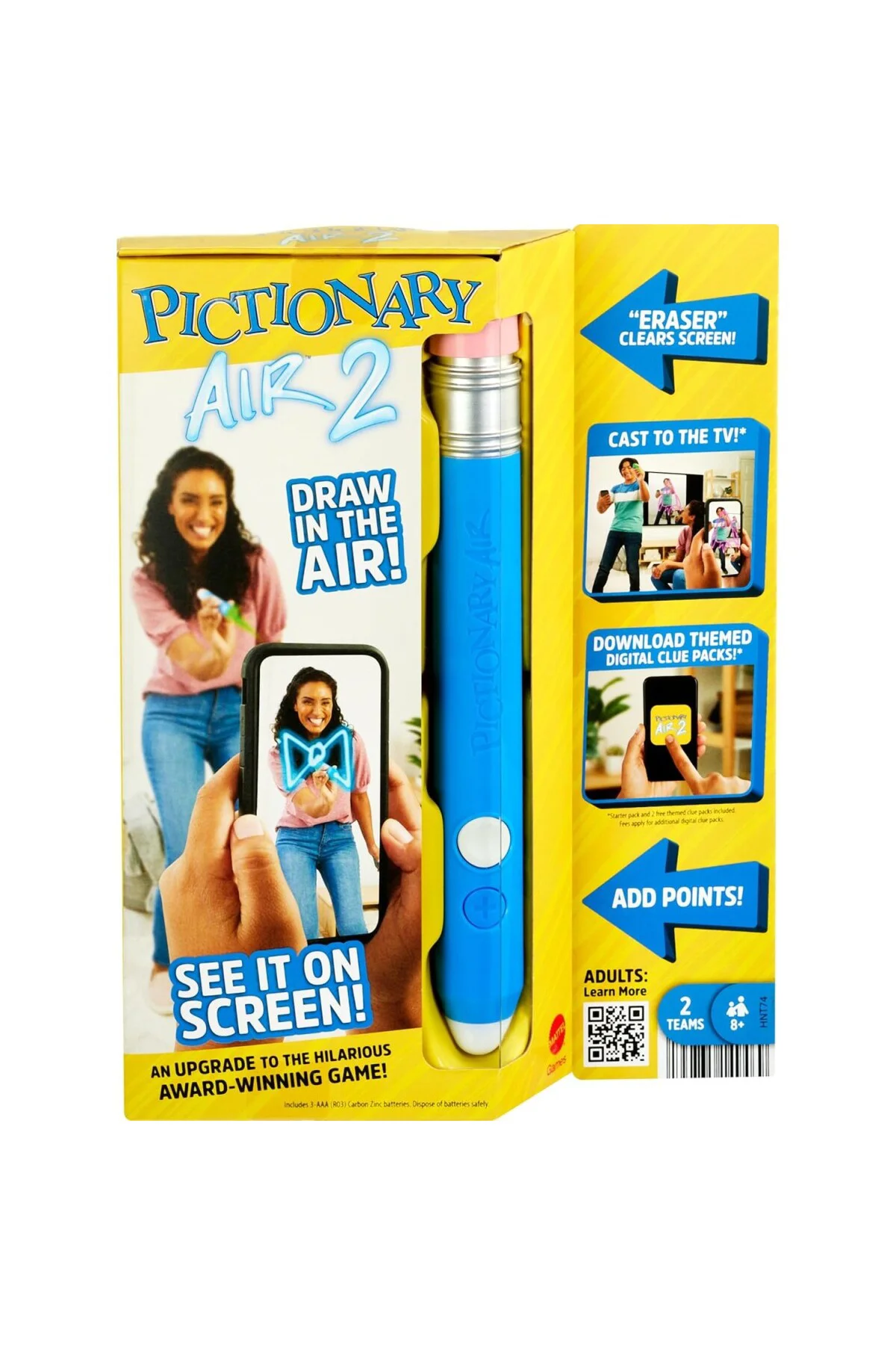 PICTIONARY AIR™ 2 Çocuklar, yetişkinler ve oyun geceleri için Pic