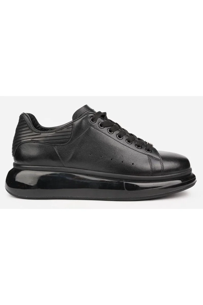 Pierre Cardin 10205, Yüksek Taban Siyah Erkek Casual Ayakkabı Pierre Cardin 10205, Yüksek Taban Siyah Erkek Casual Ayakkabı