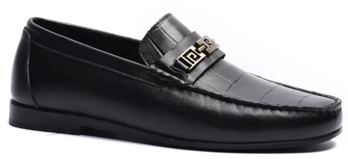 Pierre Cardin 1642621 Siyah Erkek Loafer Günlük Deri Ayakkabı