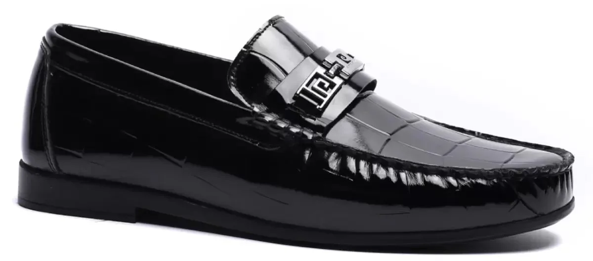 Pierre Cardin 1642621 Siyah Rugan Erkek Loafer Günlük Deri Ayakka