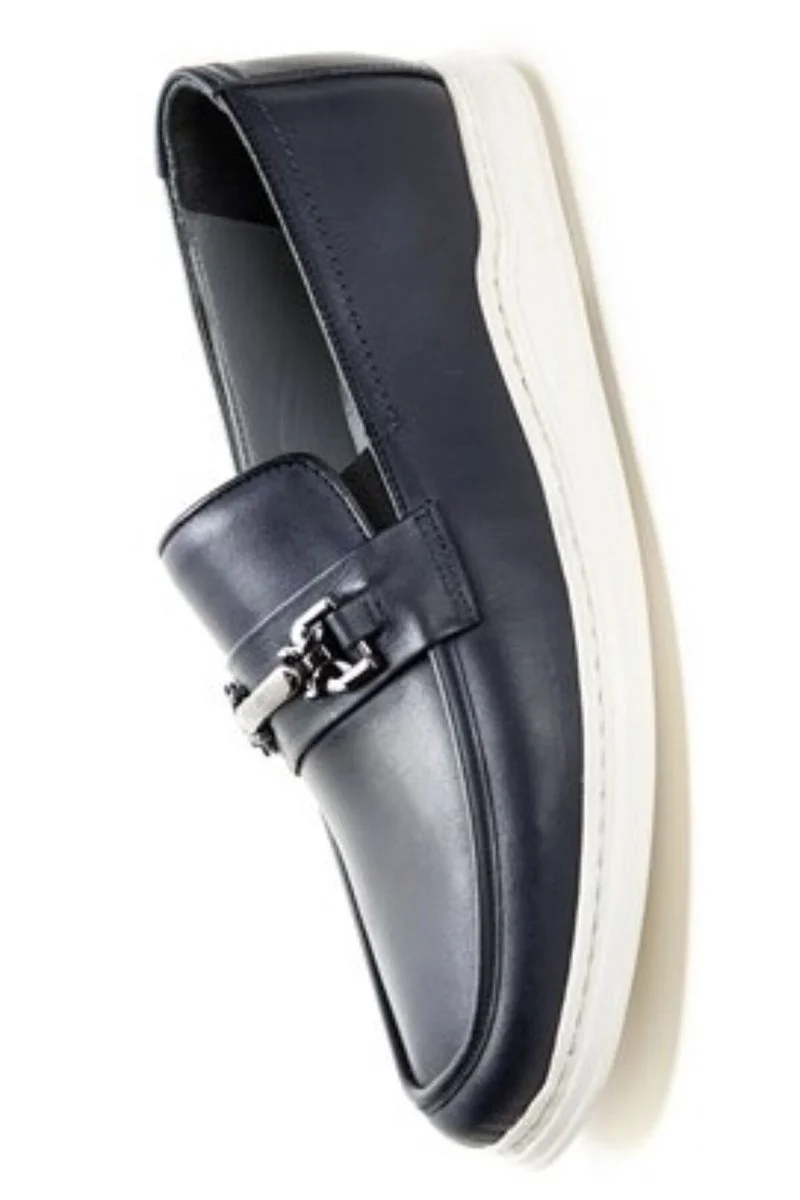Pierre Cardin 191074 Lacivert Erkek Loafer Günlük Deri Ayakkabı Pierre Cardin 191074 Lacivert Erkek Loafer Günlük Deri Ayakkabı - Görsel 3