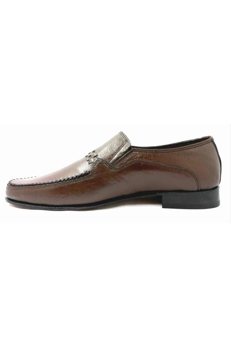 Pierre Cardin 36102 Erkek Bordo Kösele Hakiki Deri Ayakkabı - Görsel 2