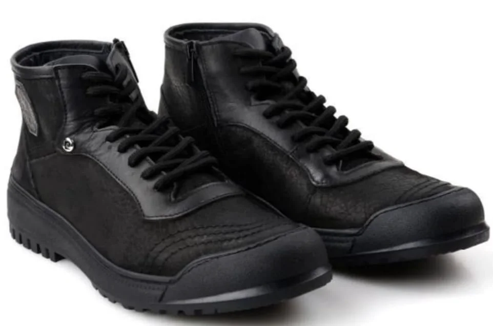 Pierre Cardin 382105 Erkek Kürklü Fermuarlı Deri Bot