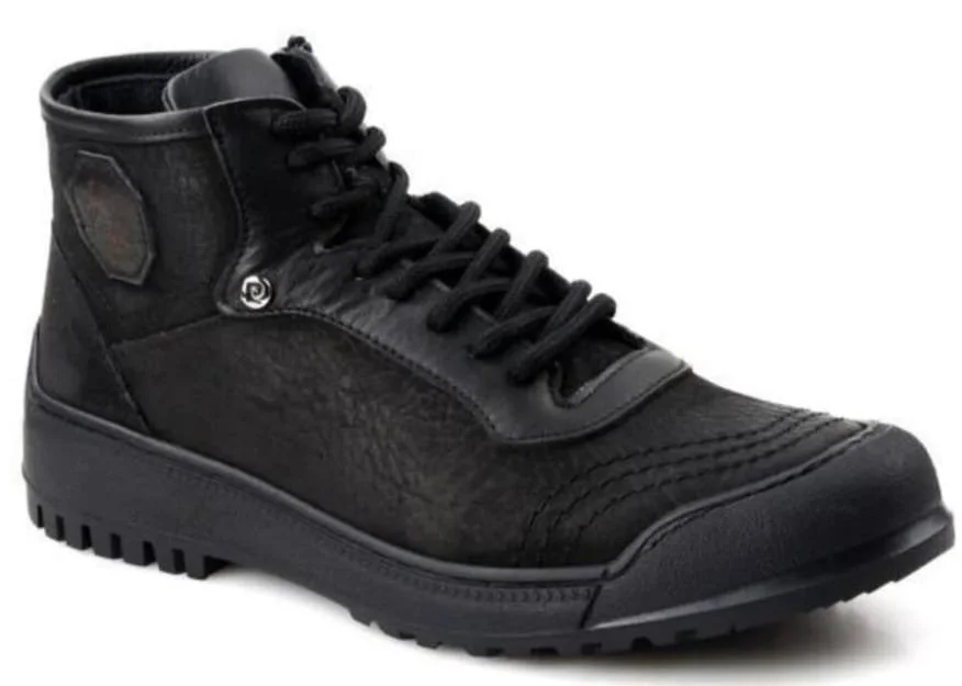 Pierre Cardin 382105 Erkek Kürklü Fermuarlı Deri Bot