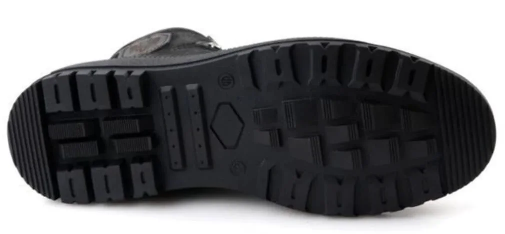 Pierre Cardin 382105 Erkek Kürklü Fermuarlı Deri Bot