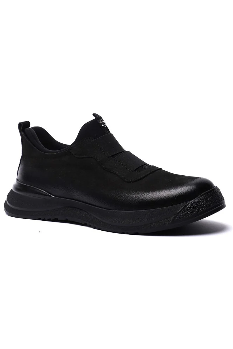 Pierre Cardin 61001 Siyah Nubuk Eva Taban Erkek Ayakkabı