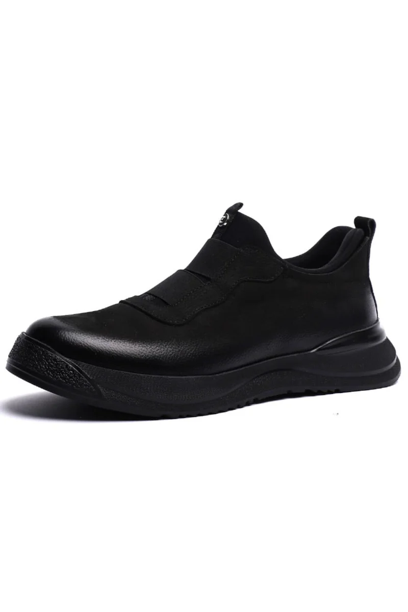 Pierre Cardin 61001 Siyah Nubuk Eva Taban Erkek Ayakkabı
