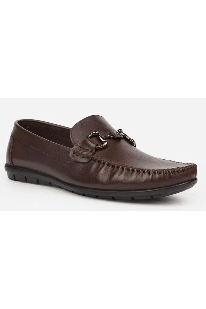 Pierre Cardin 90146 Kahverengi Erkek Loafer Günlük Deri Ayakkabı - Görsel 3