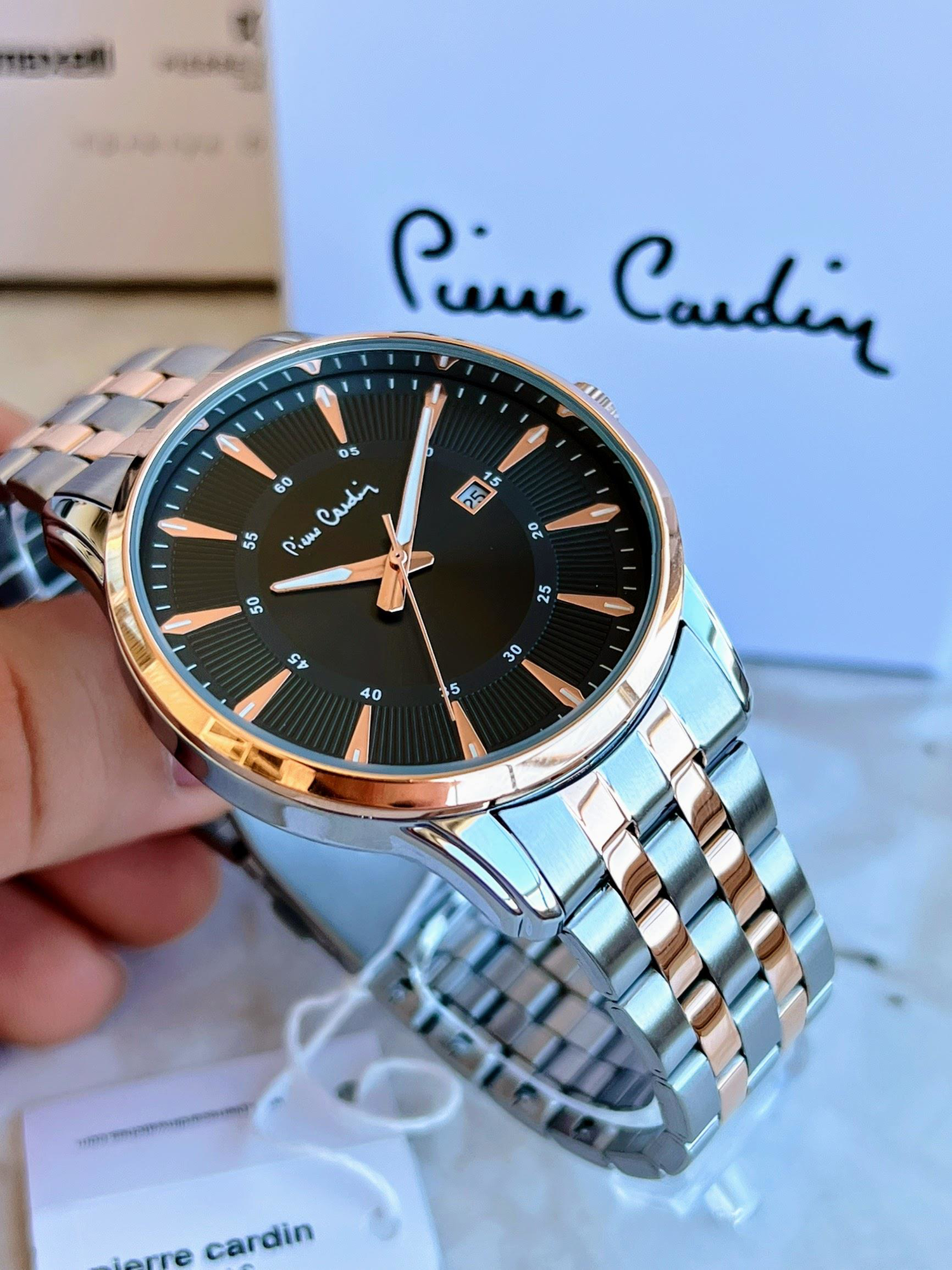Pierre Cardin Çelik Kordon Erkek Kol Saati 30 Mt Su Gecirmez Pierre Cardin Çelik Kordon Erkek Kol Saati 30 Mt Su Gecirmez