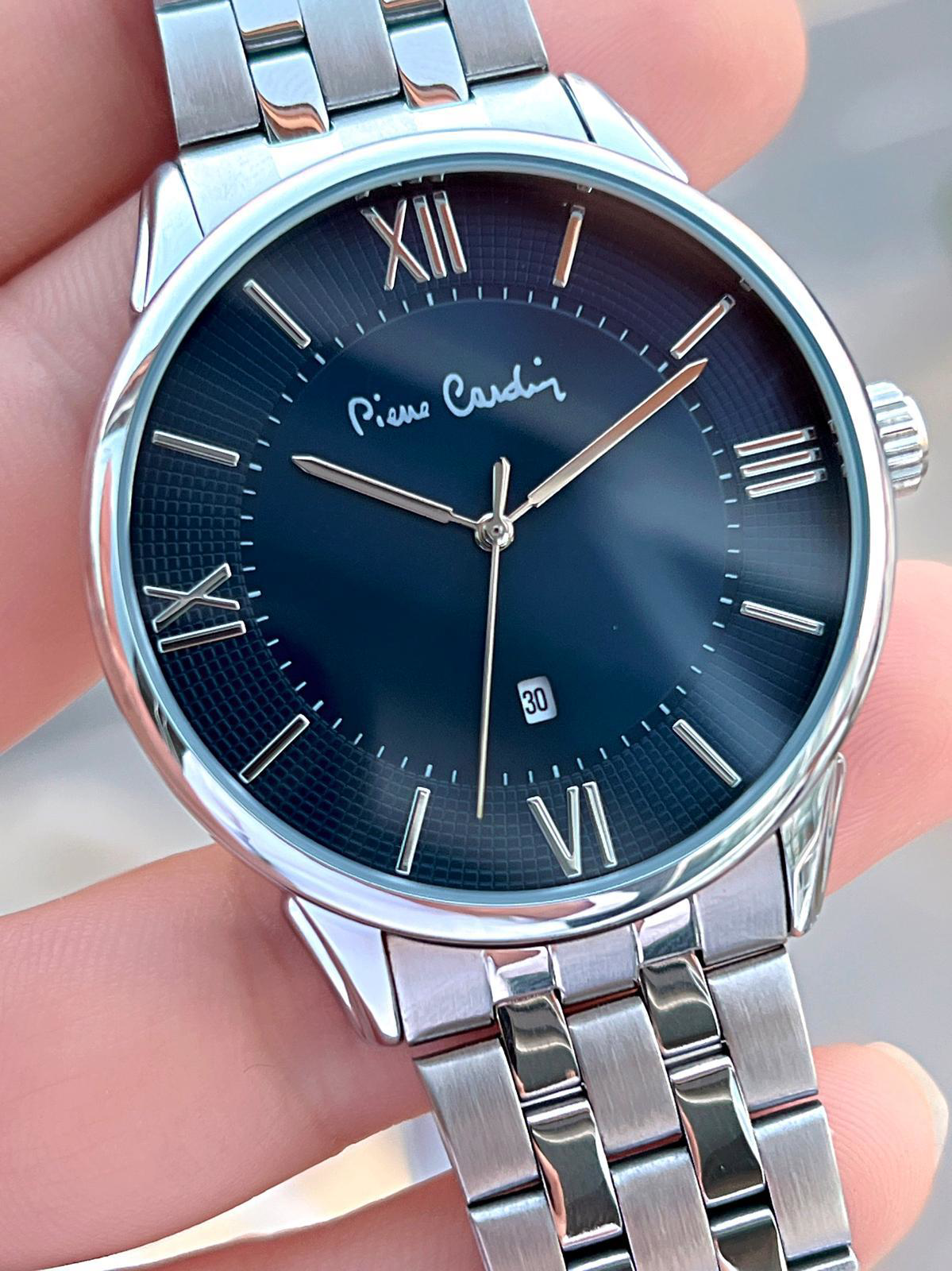 Pierre Cardin Çelik Kordon Takvimli Özel Kadran 3 Atm Suya Dayanı