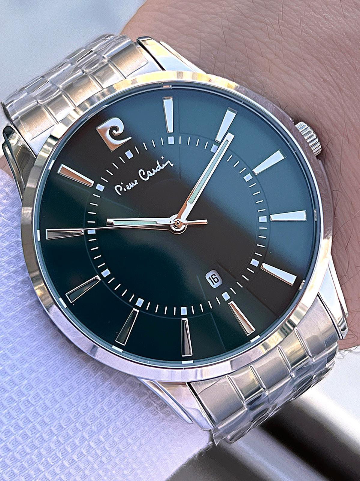 Pierre Cardin Çelik Kordon Takvimli Özel Kadran 3 Atm Suya Dayanı