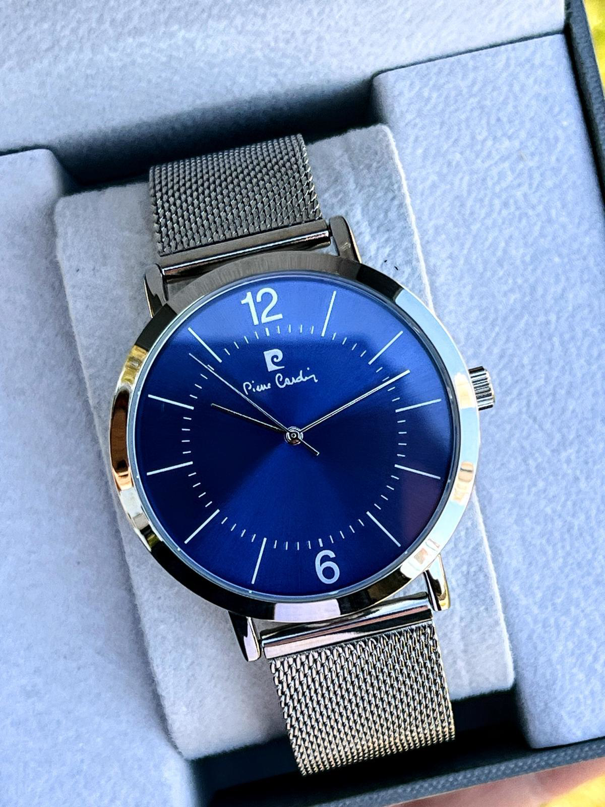 Pierre Cardin Çelik Hasır Kordon Kararma yapmaz 30 Mt Suya Dayanı Pierre Cardin Çelik Hasır Kordon Kararma yapmaz 30 Mt Suya Dayanı