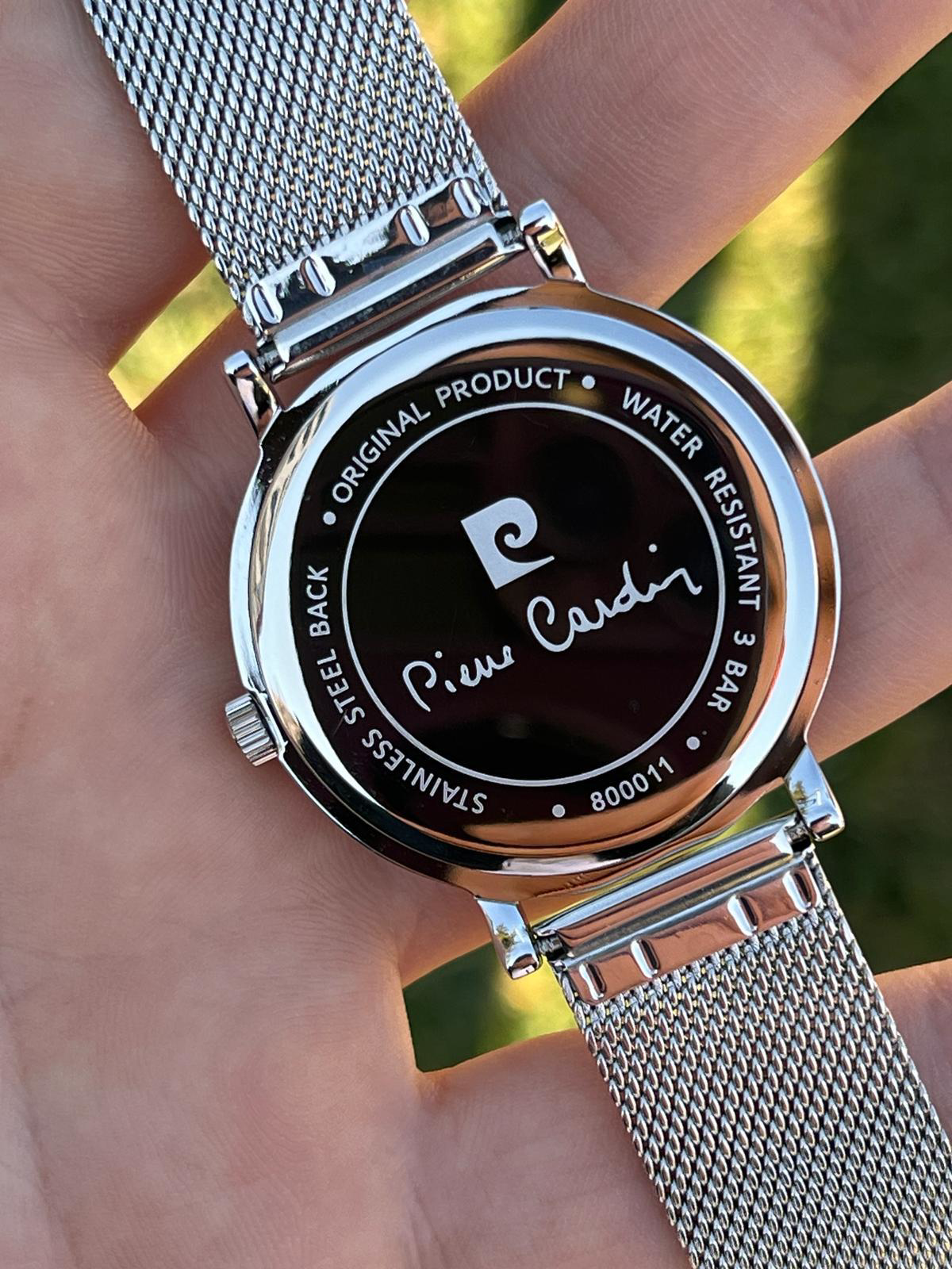 Pierre Cardin Çelik Hasır Kordon Kararma yapmaz 30 Mt Suya Dayanı Pierre Cardin Çelik Hasır Kordon Kararma yapmaz 30 Mt Suya Dayanı