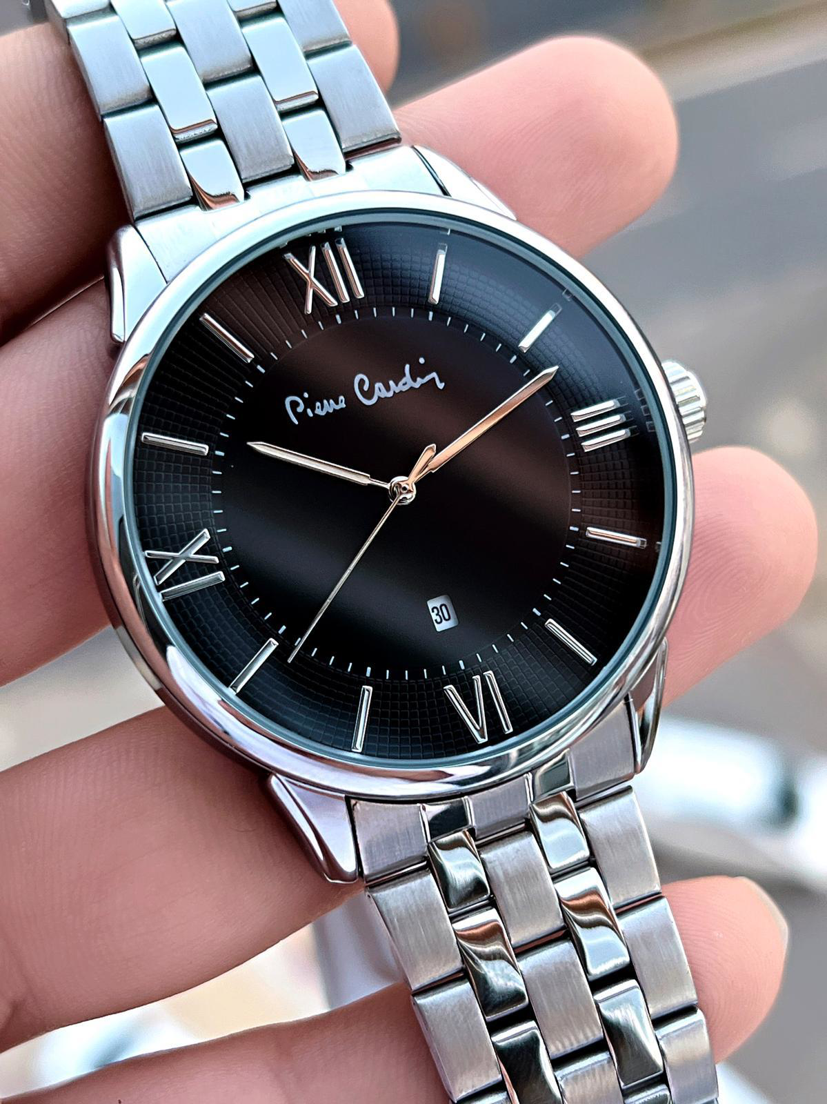 Pierre Cardin Çelik Kordon Takvimli Özel Kadran 3 Atm Suya Dayanı