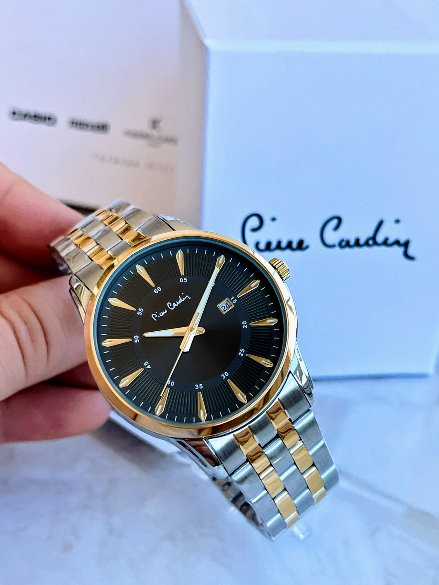 Pierre Cardin Çelik Kordon Erkek Kol Saati 30 Mt Su Gecirmez Pierre Cardin Çelik Kordon Erkek Kol Saati 30 Mt Su Gecirmez