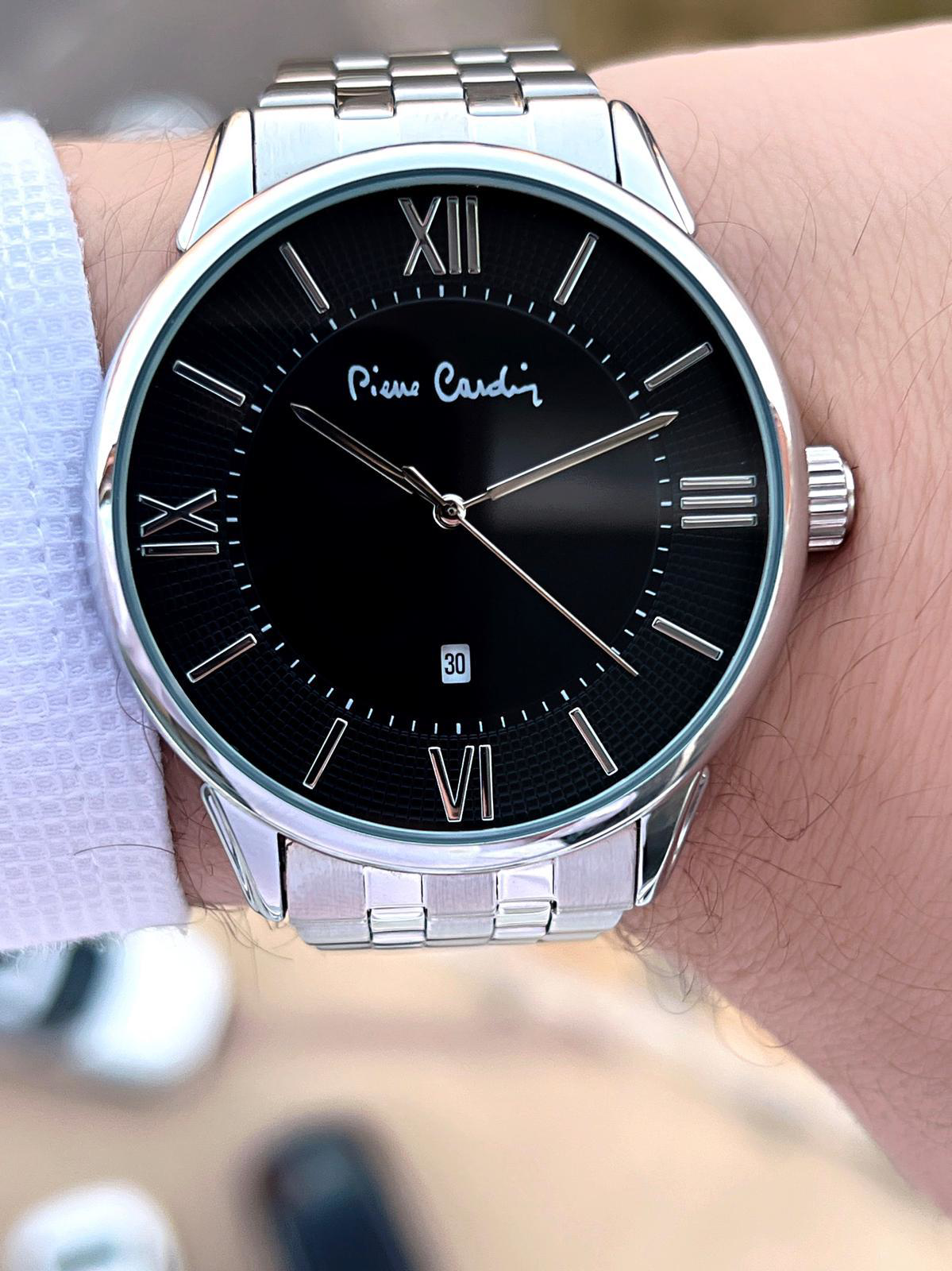 Pierre Cardin Çelik Kordon Takvimli Özel Kadran 3 Atm Suya Dayanı