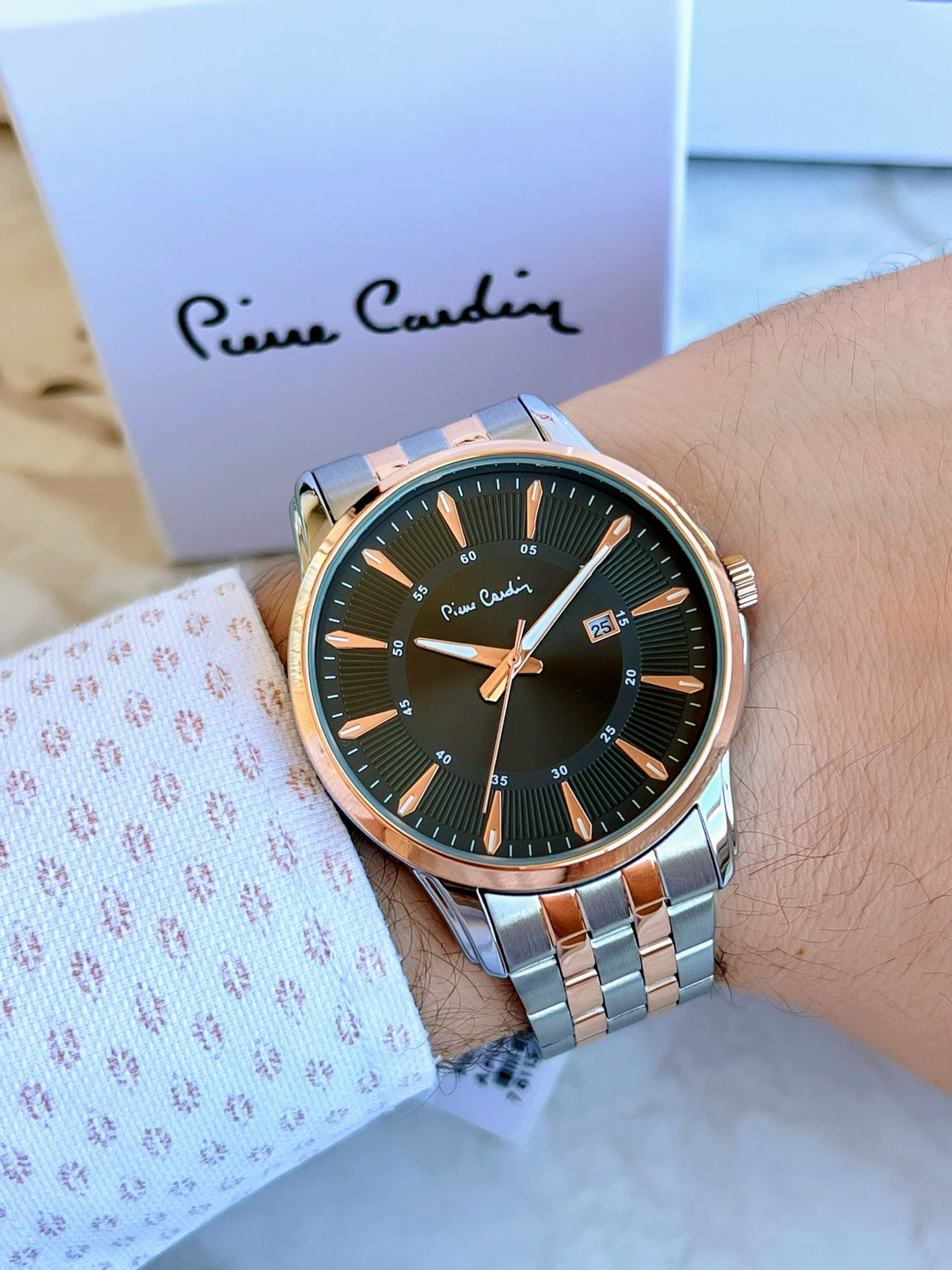 Pierre Cardin Çelik Kordon Erkek Kol Saati 30 Mt Su Gecirmez Pierre Cardin Çelik Kordon Erkek Kol Saati 30 Mt Su Gecirmez