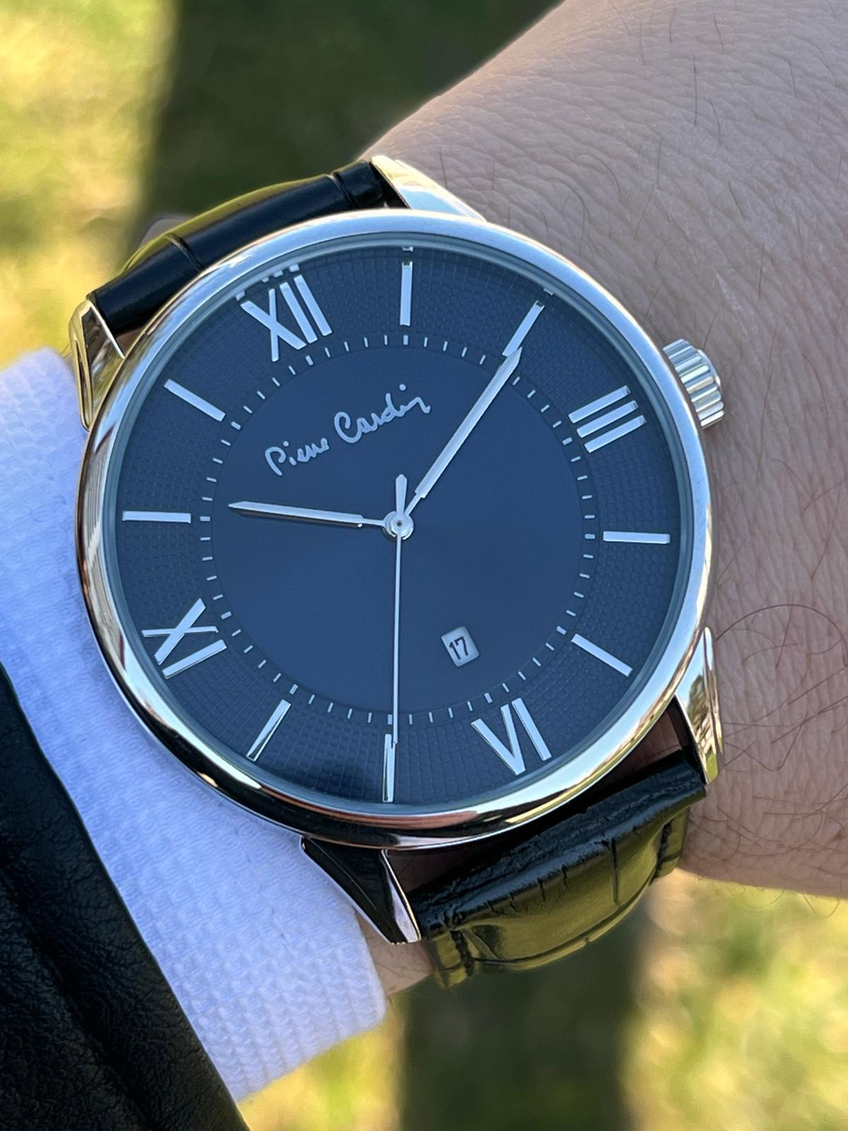 Pierre Cardin Deri Kordon 30 Mt Suya Dayanıklı Erkek Kol Saati EP