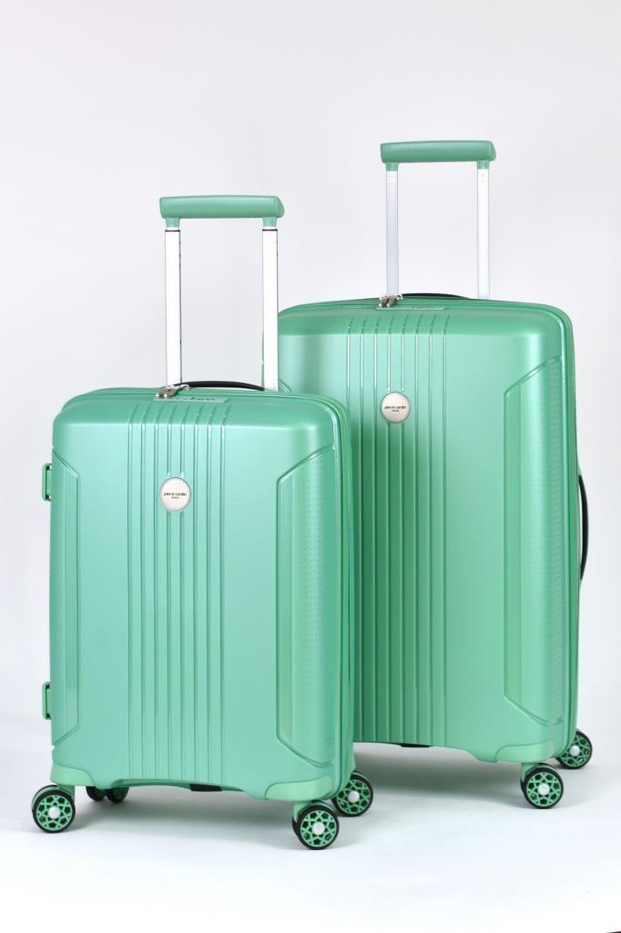 Louisiana Polo Pierre Cardin Polipropilen Kırılmaz 2'Li Valiz Seti Orta Boy - Ka