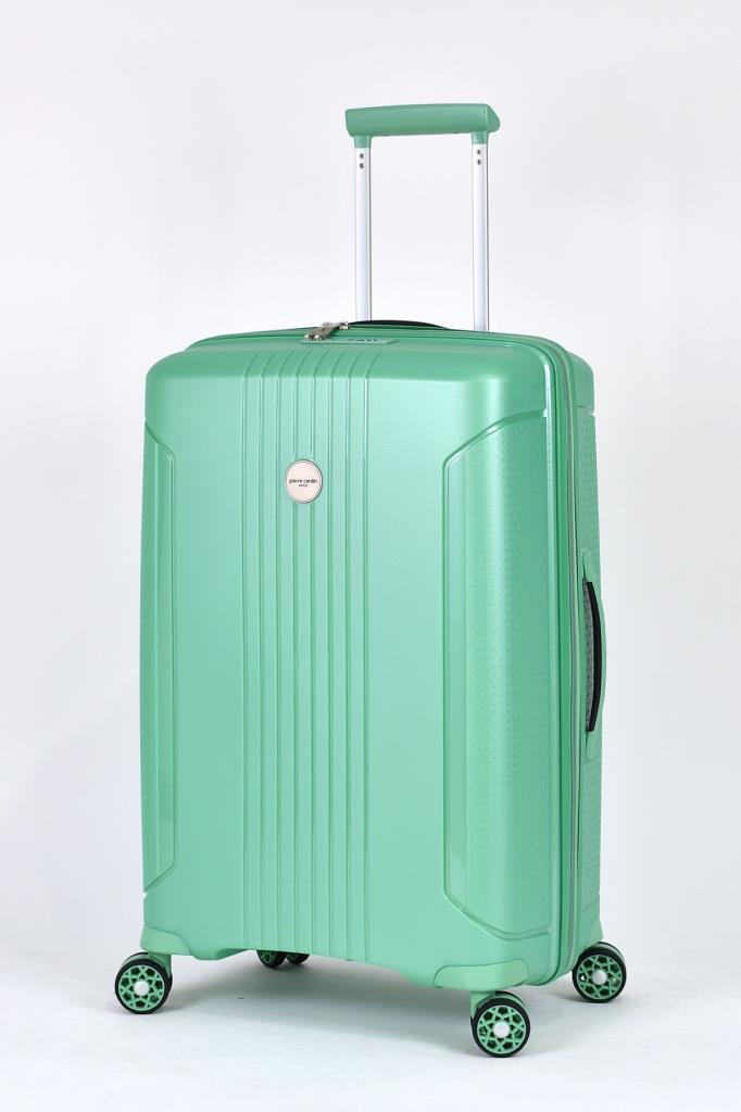 Louisiana Polo Pierre Cardin Polipropilen Kırılmaz 2'Li Valiz Seti Orta Boy - Ka