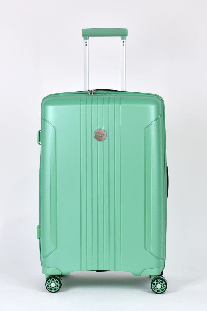 Louisiana Polo Pierre Cardin Polipropilen Kırılmaz 3'Lü Valiz Seti Yeşil Pc7060